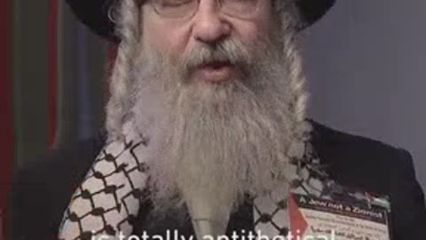 Israel Rabbi defends Palestine and opposes zion idea
