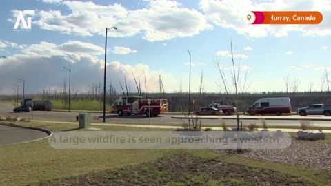 Wildfire Threatens Fort McMurray, 6,000 Evacuated | Amaravati Today