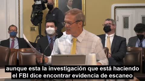 Jim Jordan Asks January 6th Committee Great Questions (Spanish Subtitles)