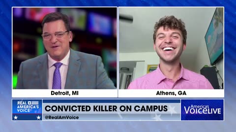 CONVICTED KILLER ON CAMPUS
