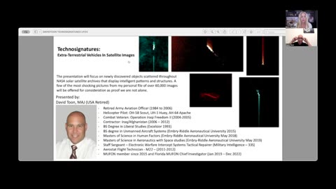 NASA UFOS - DAVID TOON - TECH SIGNATURES