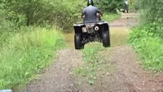 ATV deep water hole