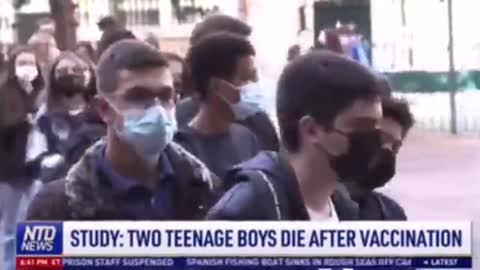 CONFIRMED!!! PFIZER "VACCINE" KILLS TWO TEENAGE BOYS.