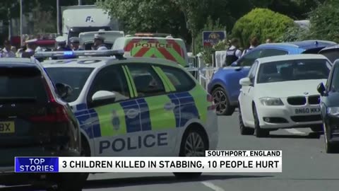 3 children dead in stabbing rampage at dance class in England; 10 others injured