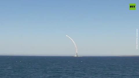 Russian Black Sea Fleet frigate fires Kalibr missile at Ukrainian military infrastructure