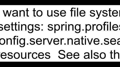 Spring cloud config doesn39t detect git uri