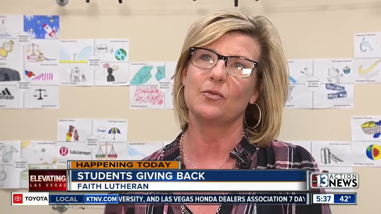 Nearly 800 students volunteer in Las Vegas