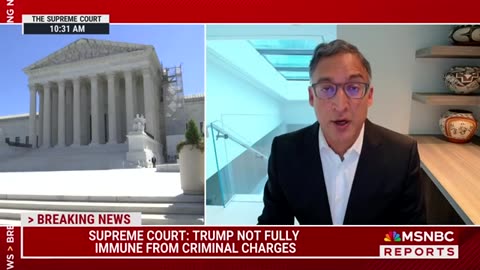 BREAKING: Supreme Court rules Trump is not fully immune from criminal charges