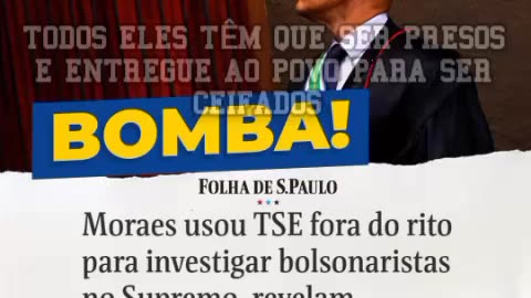 Todos têm que ser presos e entregue ao povo para ser ceifados, todos do STF, isso é uma facção criminosa e fascista. Alexandre, Barroso, Flávio Dino, toffoli, Fachin,Lula e Geraldo Alckmin, execução para esses canalhas.