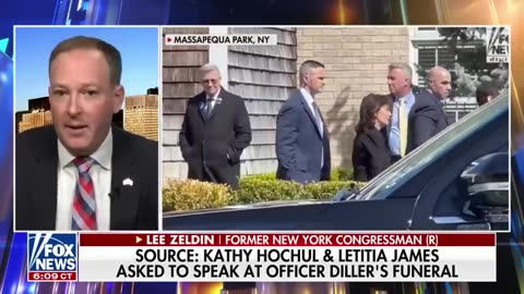 NY governor confronted by icy reception while visiting slain NYPD officer's wake