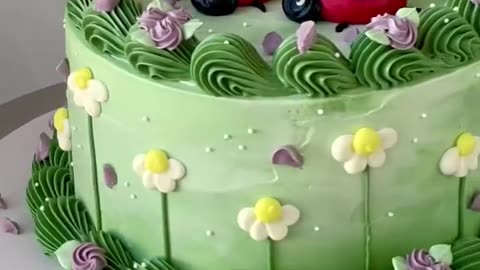 HIGH ALTITUDE CHERRY PISTACHIO LAYER CAKE