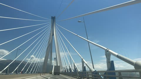 Travel to Greece Patra bridge