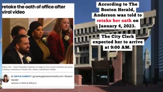 "Oathgate" Update: Boston Councilor Tania Fernandes Anderson's Oath of Office