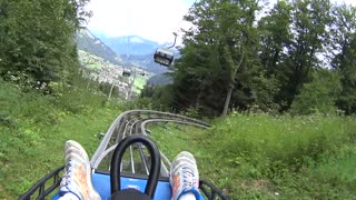 Full Speed Alpine Coaster Golm, Montafon, Austria