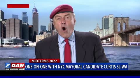 One-on-One with NYC Mayoral Candidate Curtis Sliwa Part 2