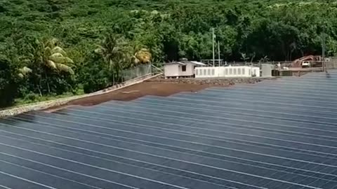 This Island runs on 100% Solar Energy