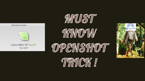 Must Know OpenShot Trick !