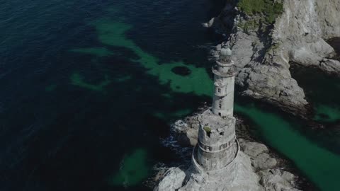 Drone captures breathtaking footage of one of the oldest Lighthouse of America