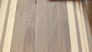 Sanding cutting board