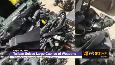 Taliban Seizes Large Caches of Weapons