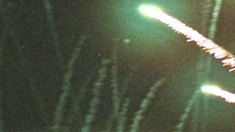 UAP's appear behind Firework Display 07/06/2024 Part#2