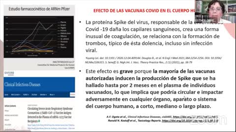 Dra Lida Obregón expone ante la APAFA PERU sobre vacunas experimentales