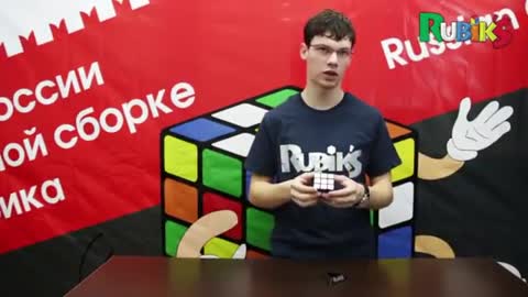 как собрать кубик рубик урок 1\\\how to solve rubic cube lesson1
