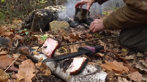 BBQed bacon and Coffee