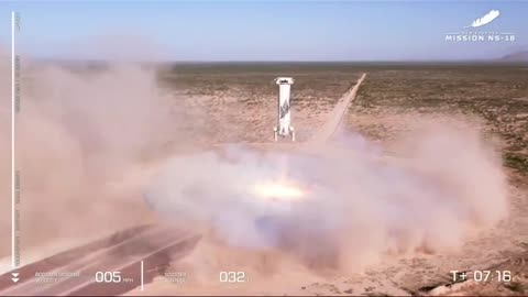 Blue Origin’s New Shepard booster has successfully landed in West Texas