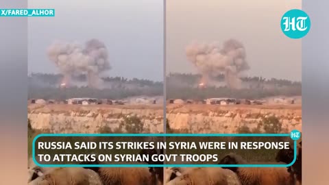 Putin's Military Attacks Israel Neighbour Syria's Rebels Amid U.S Hits On 'Iranian' Sites | Gaza War