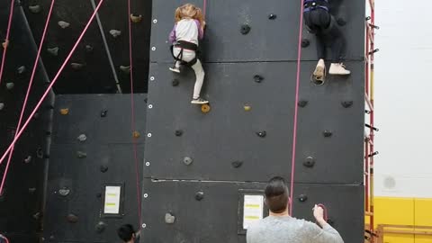 Brianna Rock Climbing