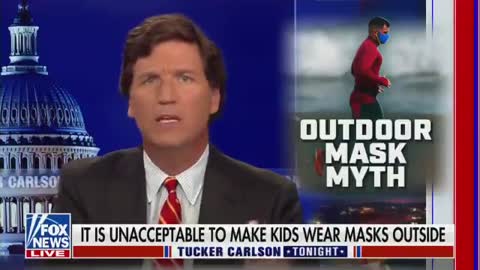 Tucker Carlson Drops NUKE On Outdoor Mask-Wearers — Liberals LOSE THEIR MINDS