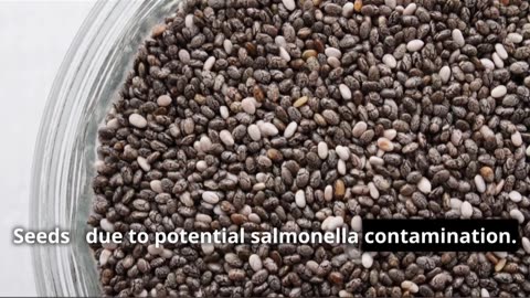 Chia Seed Recall Alert: FDA's Highest Risk!