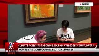 Climate Activists Throwing Soup On Van Gogh’s ‘Sunflowers’