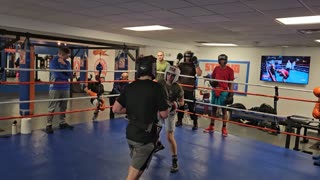 Joey sparring Kyle 2. 3/19/24