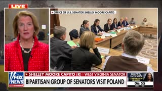 Senator describes 'heartbreaking' visit to Ukrainian refugee camp in Poland