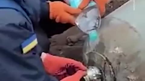 Crew Defuses Bomb Dropped from Russian Fighter Jet