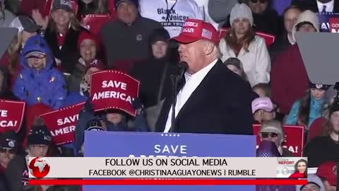Live! Donald J. Trump "We Have To Defeat The RINOS & The Socialists"