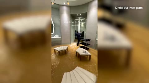 Drake's Toronto mansion floods amid severe thunderstorm