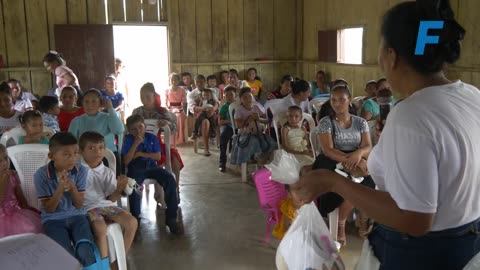 Alimentación a familias de Wapí - Nicaragua
