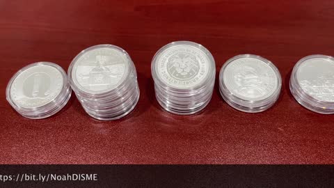 Unboxing My New DISME Trump Coins! New Designs!