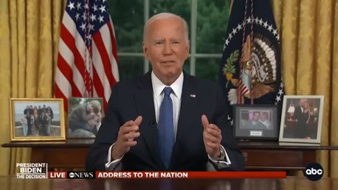 FULL SPEECH: President Joe Biden gives address after dropping out of 2024 election