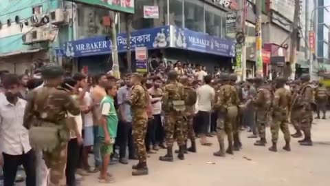 29 July Bangladesh student protests & Bangladesh army