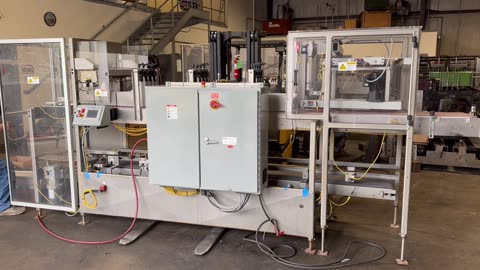 Combi Model DPI Case Packer with Multi-Lane Diverter