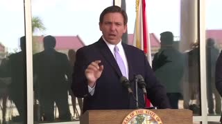 Governor Ron Desantis calls out the media