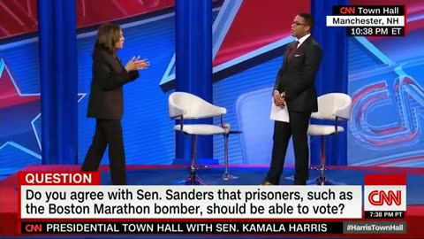 Kamala says CRIMINALS like the Boston Marathon Bomber should be able to vote in RESURFACED video