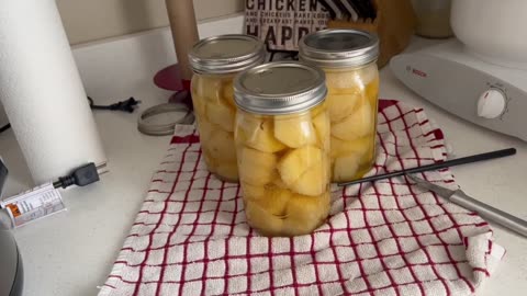 Canning potatoes right in you own kitchen