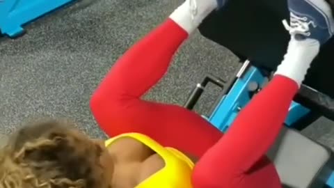 Girl Gym video #viral #workout #gymlovers #fitness #health