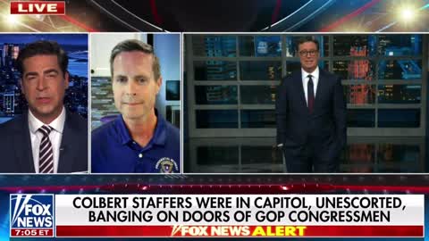 7 employees of the Stephen Colbert show were arrested for breaching the Capitol