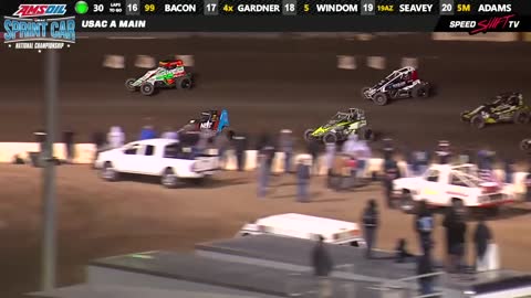 USAC Sprint Feature Highlights | Perris Auto Speedway 11-9-18